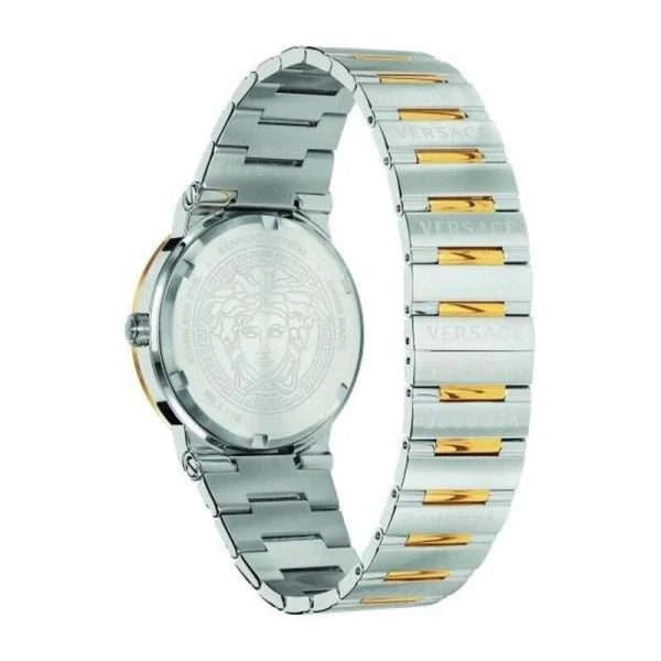 Versace Men’s Quartz Swiss Made Two-tone Stainless Steel - Free Worldwide Shipping