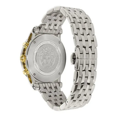 Versace Men’s Quartz Swiss Made Stainless Steel Blue Dial 40mm Watch VELT00219 - free worldwide shipping