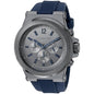 Michael Kors Men’s Chronograph Quartz Blue Silicone Strap Grey Dial 48mm Watch MK8493 - Free worldwide shipping