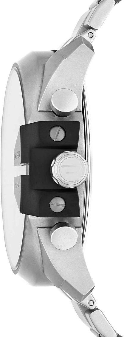 Diesel Men’s Quartz Silver Stainless Steel Silver - Shipping free worldwide