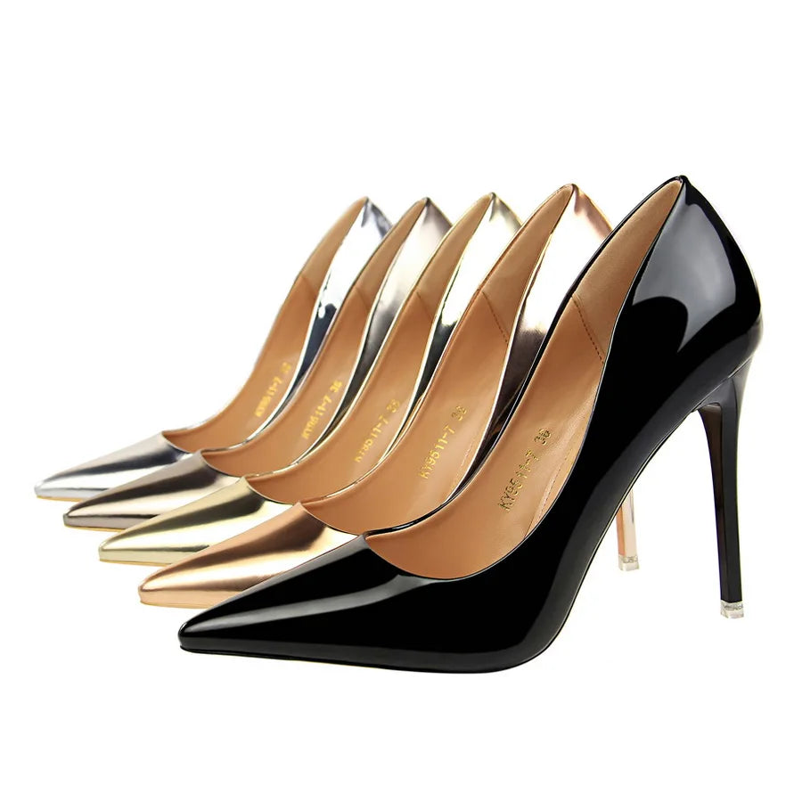 European and American Style High-Heeled Shoes - shipping free worldwide