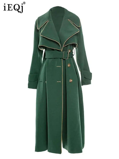 Long Coat Trench for spring season free shipping worldwide