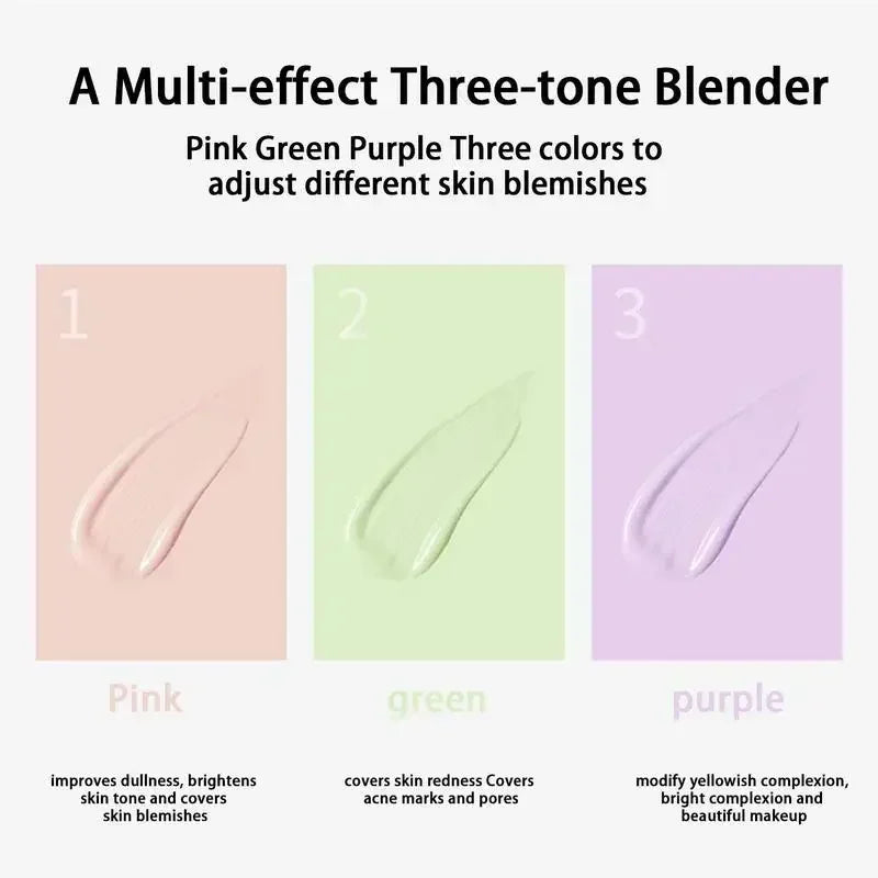 Makeup Primer Breathable BB Cream Not Sticky Face Foundation Intensive Moisturizes Provide Deep Moisture Helps Brighten Skin - free worldwide shipping