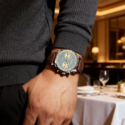 TOPHILL Chronograph Watch Pilot Watch Seagull 1963 Watch  ST19 Movement Sapphire Crystal  Military Limited