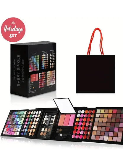 177 Color Makeup Set Including Eyeshadow Palette Blush lip Gloss Concealer,-All-in-one Women's Makeup et,Complete Set with Mirror-free worldwide shipping