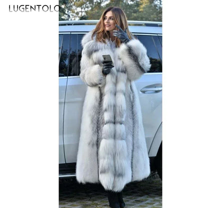 Women Faux Fur Coat Winter Fashion - Free worldwide shipping