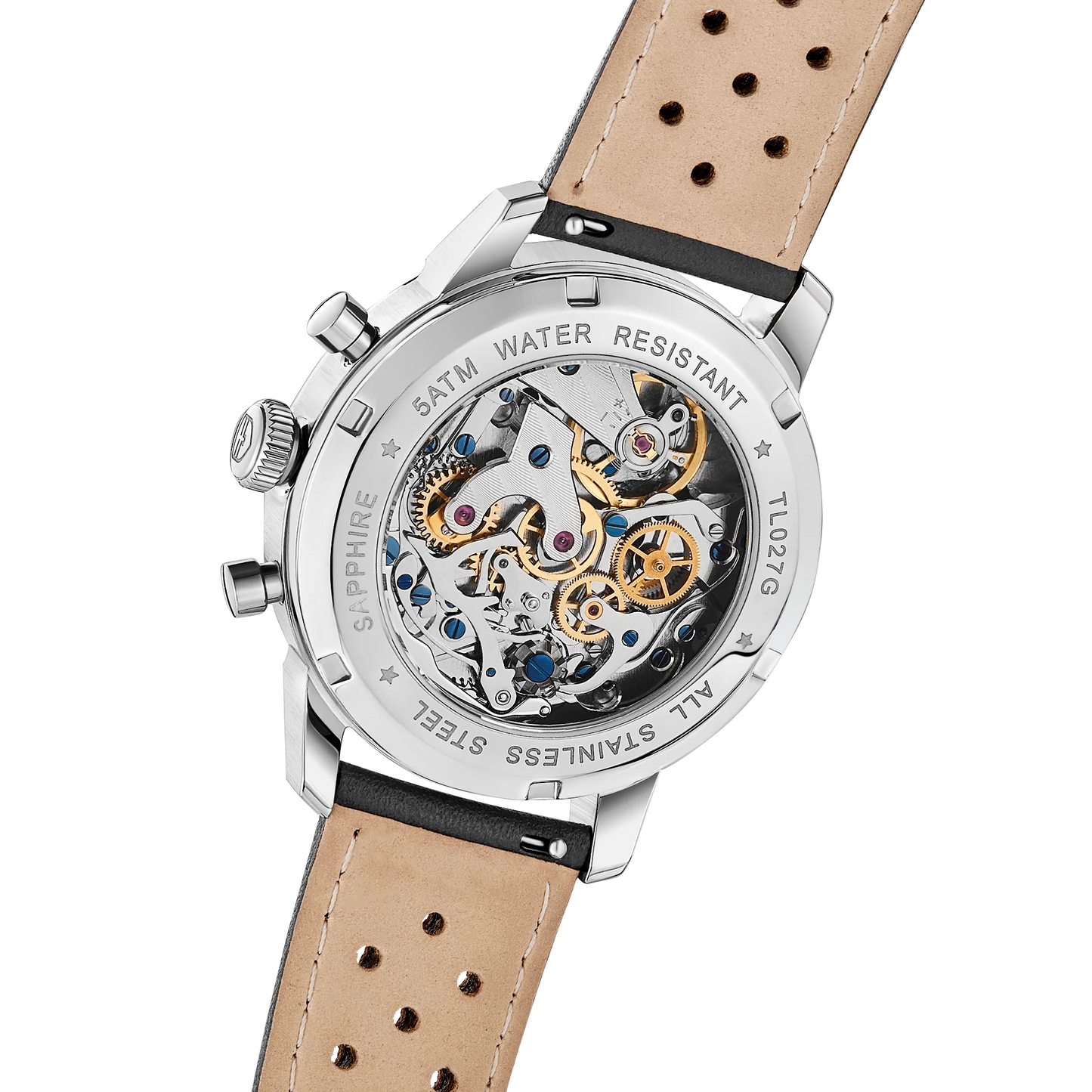 TOPHILL Chronograph Watch Pilot Watch Seagull 1963 Watch  ST19 Movement Sapphire Crystal  Military Limited