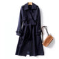 Women's Mid-Length Trench Coat - Free worldwide shipping