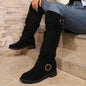 Women'S Solid Color Trendy Boots - Shipping Free Worldwide