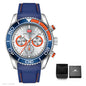 MINI FOCUS Chronograph Quartz Watches for Men Fashion Sport Wristwatch - Shipping free worldwide