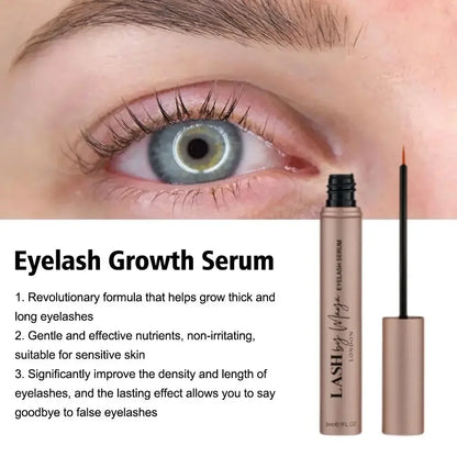 Eyelash Growth Serum Nourishing Eyelash and Eyebrow Enhancer Serum For Eyelashes Lengthening Fuller Thicker Eye Cosmetics Makeup