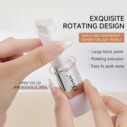 O'CHEAL Temperature Changing Foundation Stick Facial Coverage Blemishes Pores Double-Headed Face Matte Makeup Foundation Cream- free worldwide shipping