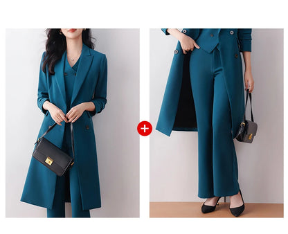 3 pcs Professional Suit Formal Women - free worldwide shipping