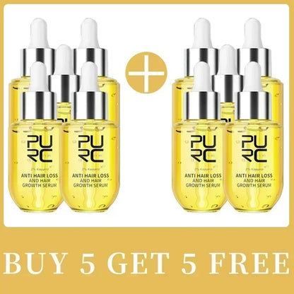 Fast Hair Growth for Men Women Ginger Oil Care Anti Hair Loss Scalp Treatment Serum Beauty Health Products