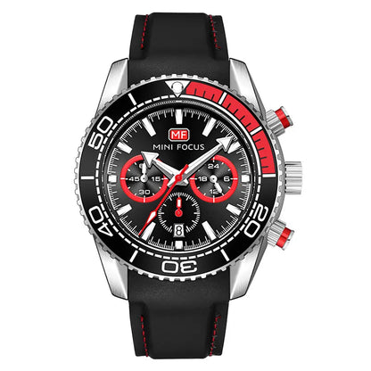 MINI FOCUS Chronograph Quartz Watches for Men Fashion Sport Wristwatch - Shipping free worldwide