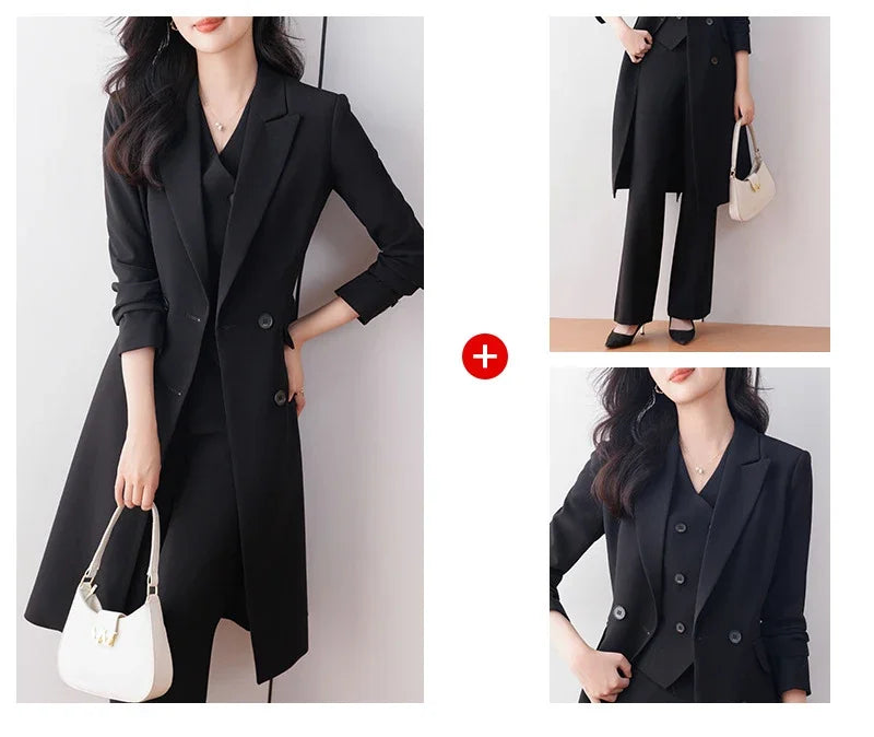 3 pcs Professional Suit Formal Women - free worldwide shipping