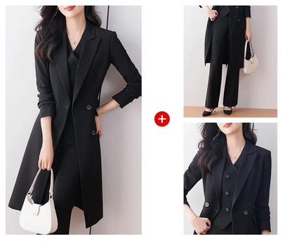 3 pcs Professional Suit Formal Women - free worldwide shipping
