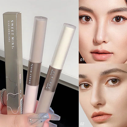 SWEETMINT Double-Ended Liquid Contour Stick - Highlight & Shadow, Long-Lasting, Easy to Use, Natural Finish- free worldwide shipping