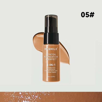 Face Foundation Cream Oil-Control Matte BBCream Waterproof Lasting Concealer Liquid Full Coverage Matte Base Professional Makeup- free worldwide shipping