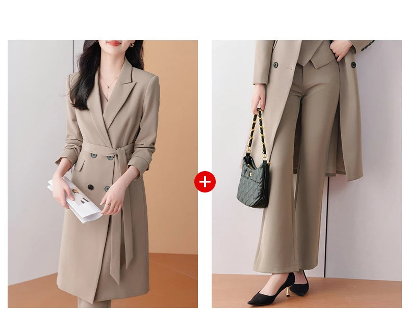3 pcs Professional Suit Formal Women - free worldwide shipping