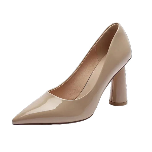 Round Heel Fashion Tide Women's Shoes Pointed Toe Banquet