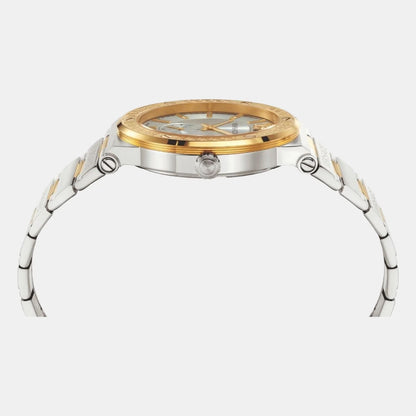 Versace Men’s Quartz Swiss Made Two-tone Stainless Steel - Free Worldwide Shipping