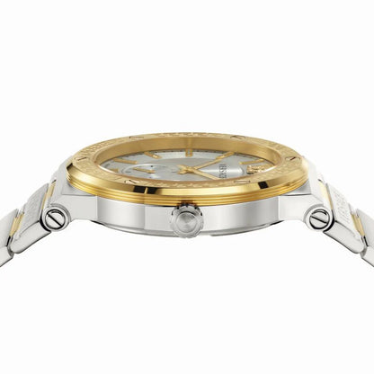 Versace Men’s Quartz Swiss Made Two-tone Stainless Steel - Free Worldwide Shipping