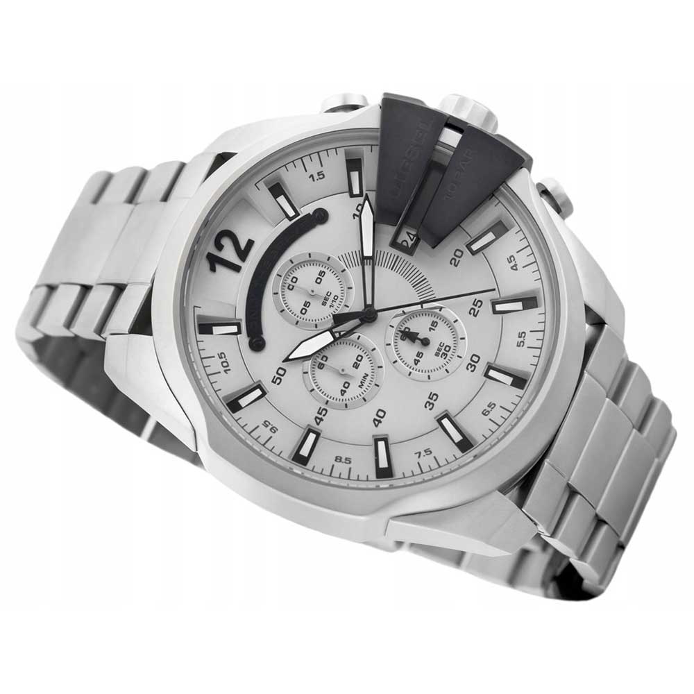 Diesel Men’s Quartz Silver Stainless Steel Silver - Shipping free worldwide